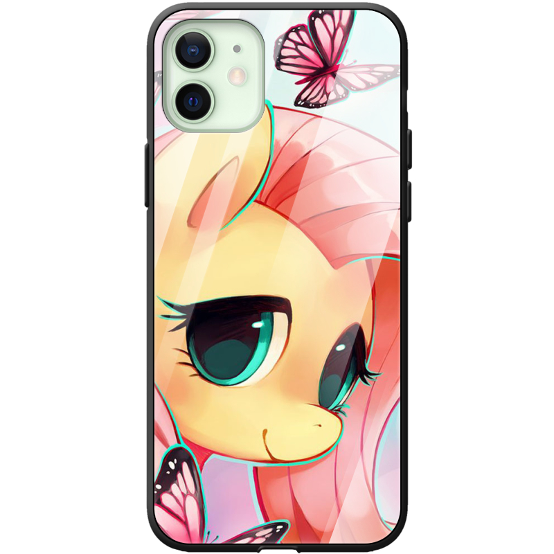 Защитный чехол BoxFace Glossy Panel Apple iPhone 12 My Little Pony Fluttershy