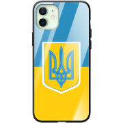 Защитный чехол BoxFace Glossy Panel Apple iPhone 12 Герб України