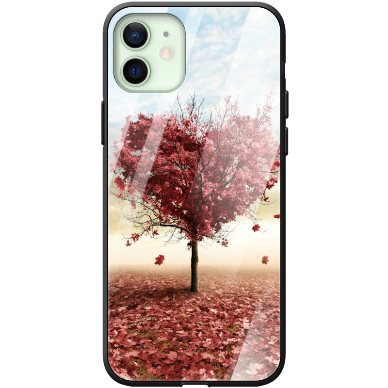 Защитный чехол BoxFace Glossy Panel Apple iPhone 12 Tree of Love