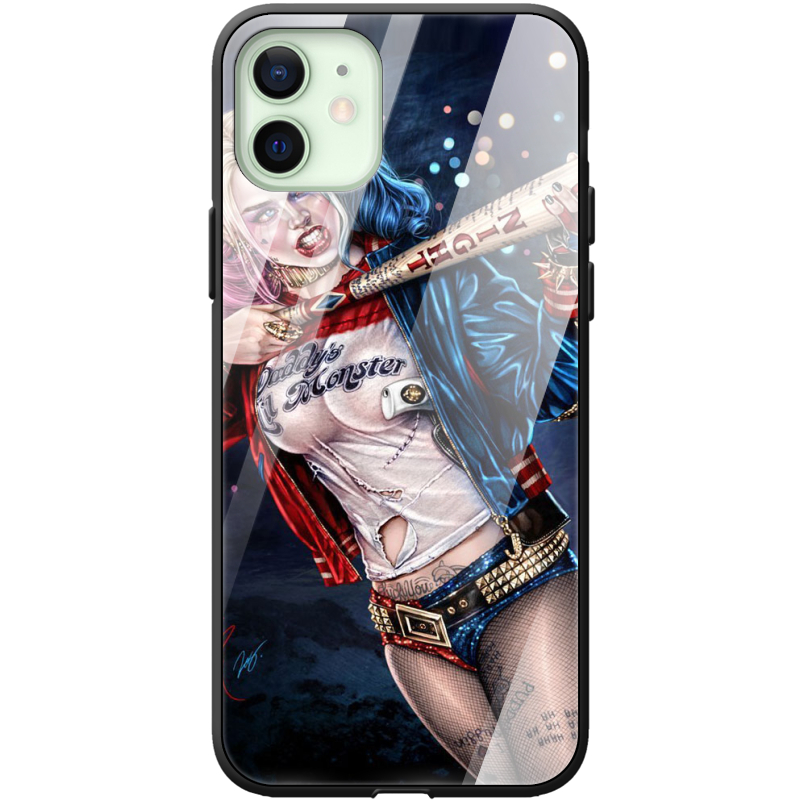 Защитный чехол BoxFace Glossy Panel Apple iPhone 12 Harley Quinn