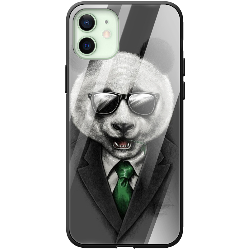 Защитный чехол BoxFace Glossy Panel Apple iPhone 12 Cool Panda