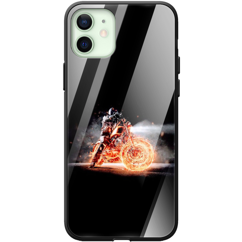 Защитный чехол BoxFace Glossy Panel Apple iPhone 12 Biker