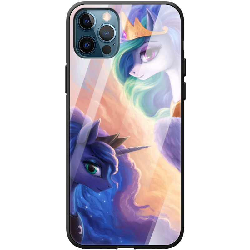 Защитный чехол BoxFace Glossy Panel Apple iPhone 12 Pro My Little Pony Rarity  Princess Luna