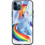 Защитный чехол BoxFace Glossy Panel Apple iPhone 12 Pro My Little Pony Rainbow Dash