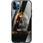 Защитный чехол BoxFace Glossy Panel Apple iPhone 12 Pro Gold Skull