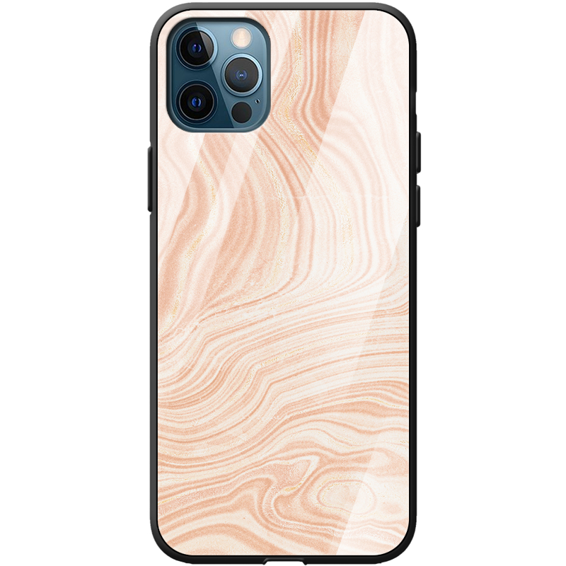 Защитный чехол BoxFace Glossy Panel Apple iPhone 12 Pro Delicate Marble