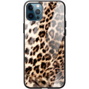 Защитный чехол BoxFace Glossy Panel Apple iPhone 12 Pro Leopard Fur