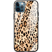 Защитный чехол BoxFace Glossy Panel Apple iPhone 12 Pro Leopard Print