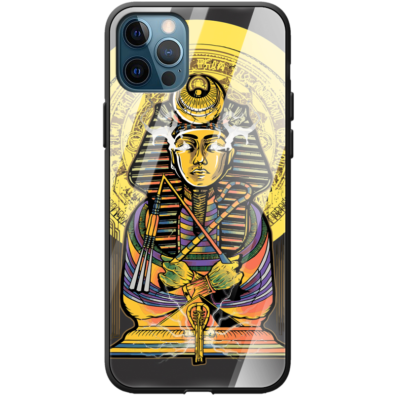 Защитный чехол BoxFace Glossy Panel Apple iPhone 12 Pro Gold Pharaoh