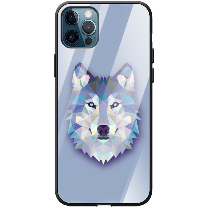 Защитный чехол BoxFace Glossy Panel Apple iPhone 12 Pro Wolfie