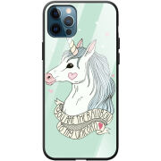 Защитный чехол BoxFace Glossy Panel Apple iPhone 12 Pro My Unicorn