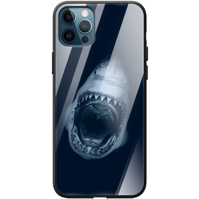 Защитный чехол BoxFace Glossy Panel Apple iPhone 12 Pro Shark