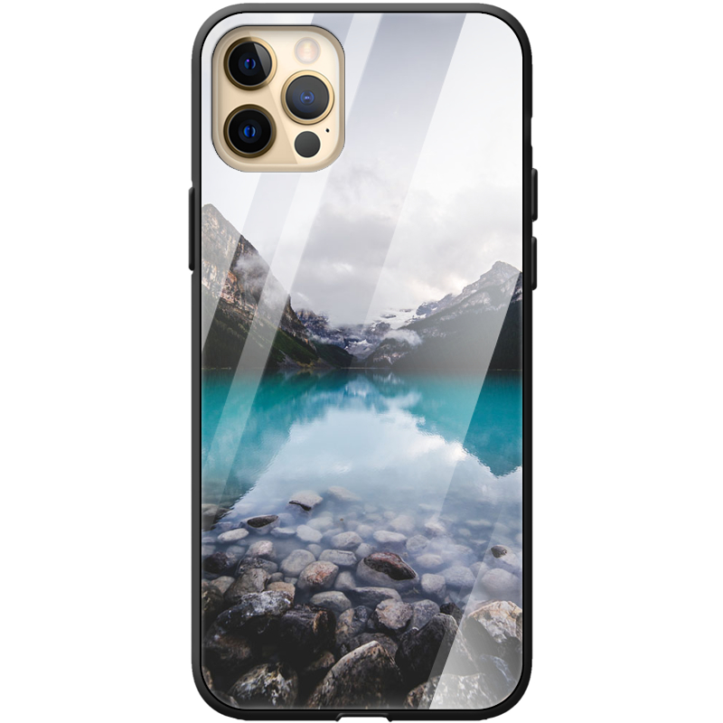 Защитный чехол BoxFace Glossy Panel Apple iPhone 12 Pro Max Blue Lake