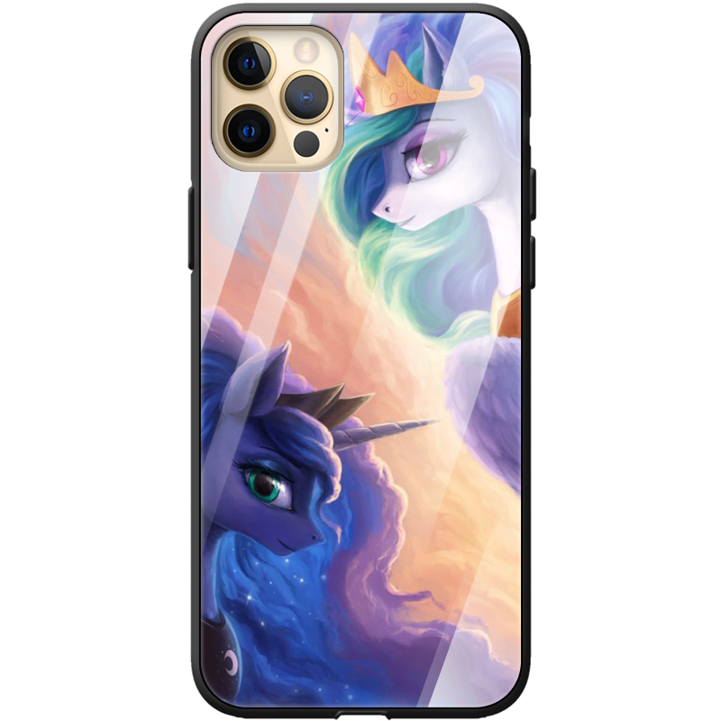 Защитный чехол BoxFace Glossy Panel Apple iPhone 12 Pro Max My Little Pony Rarity  Princess Luna