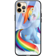 Защитный чехол BoxFace Glossy Panel Apple iPhone 12 Pro Max My Little Pony Rainbow Dash