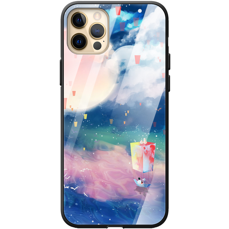 Защитный чехол BoxFace Glossy Panel Apple iPhone 12 Pro Max Dreamy Clouds