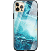 Защитный чехол BoxFace Glossy Panel Apple iPhone 12 Pro Max Blue Marble