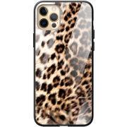 Защитный чехол BoxFace Glossy Panel Apple iPhone 12 Pro Max Leopard Fur