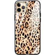Защитный чехол BoxFace Glossy Panel Apple iPhone 12 Pro Max Leopard Print