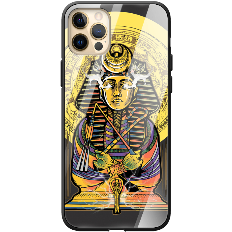 Защитный чехол BoxFace Glossy Panel Apple iPhone 12 Pro Max Gold Pharaoh