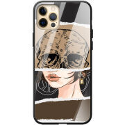 Защитный чехол BoxFace Glossy Panel Apple iPhone 12 Pro Max Skull-Girl