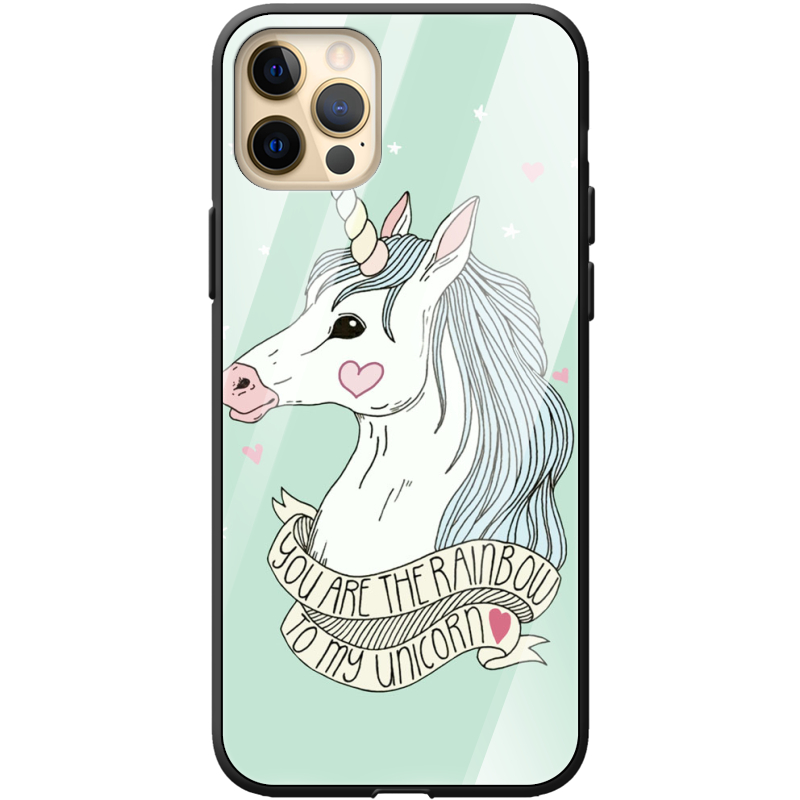 Защитный чехол BoxFace Glossy Panel Apple iPhone 12 Pro Max My Unicorn