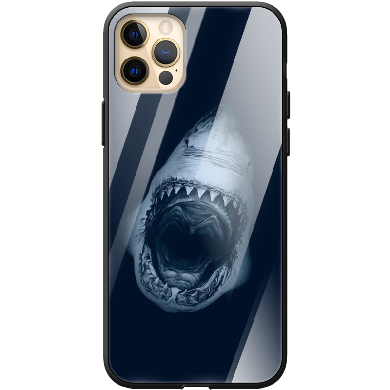 Защитный чехол BoxFace Glossy Panel Apple iPhone 12 Pro Max Shark