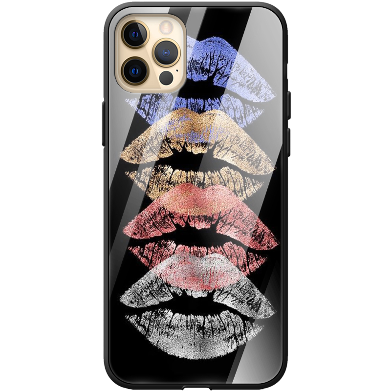 Защитный чехол BoxFace Glossy Panel Apple iPhone 12 Pro Max Lips