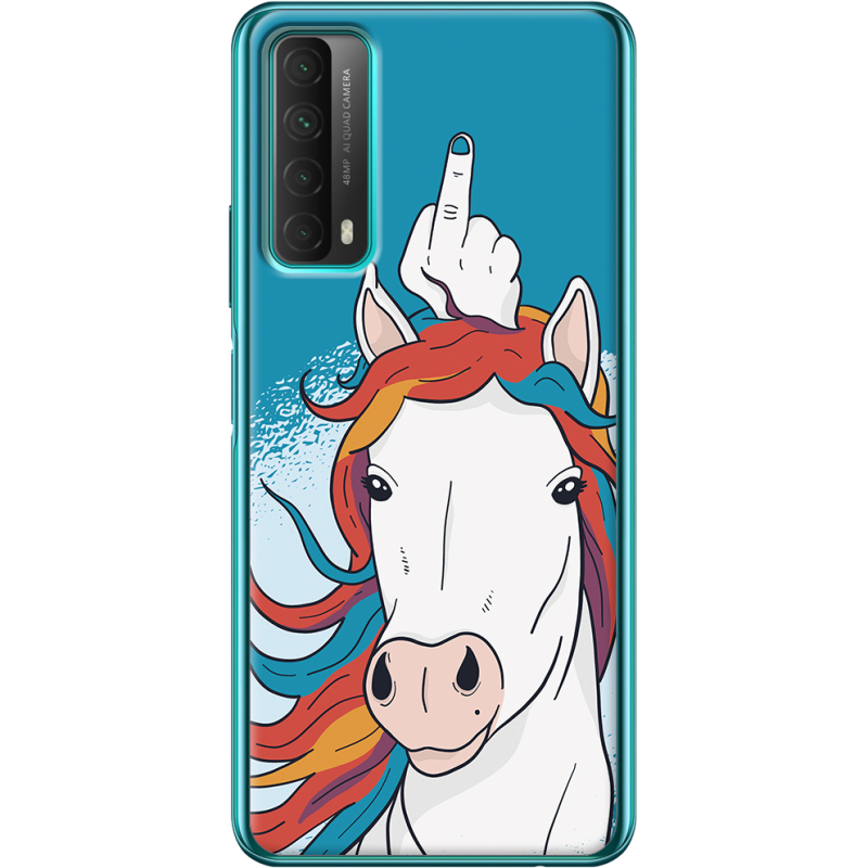 Чехол BoxFace Huawei P Smart 2021 Fuck Unicorn