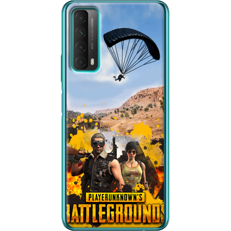 Чехол BoxFace Huawei P Smart 2021 Pubg parachute