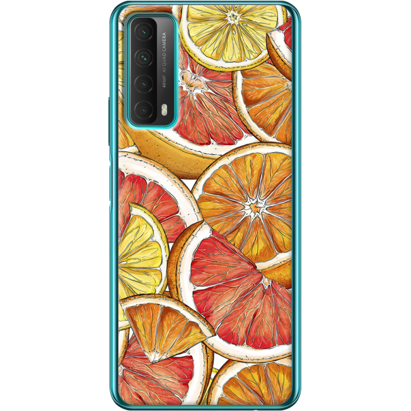 Чехол BoxFace Huawei P Smart 2021 Citrus Pattern