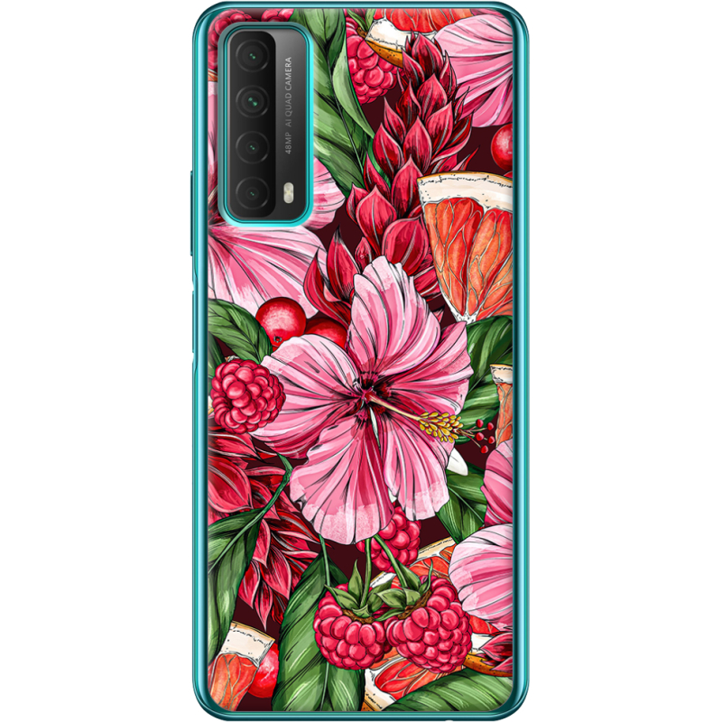 Чехол BoxFace Huawei P Smart 2021 Tropical Flowers