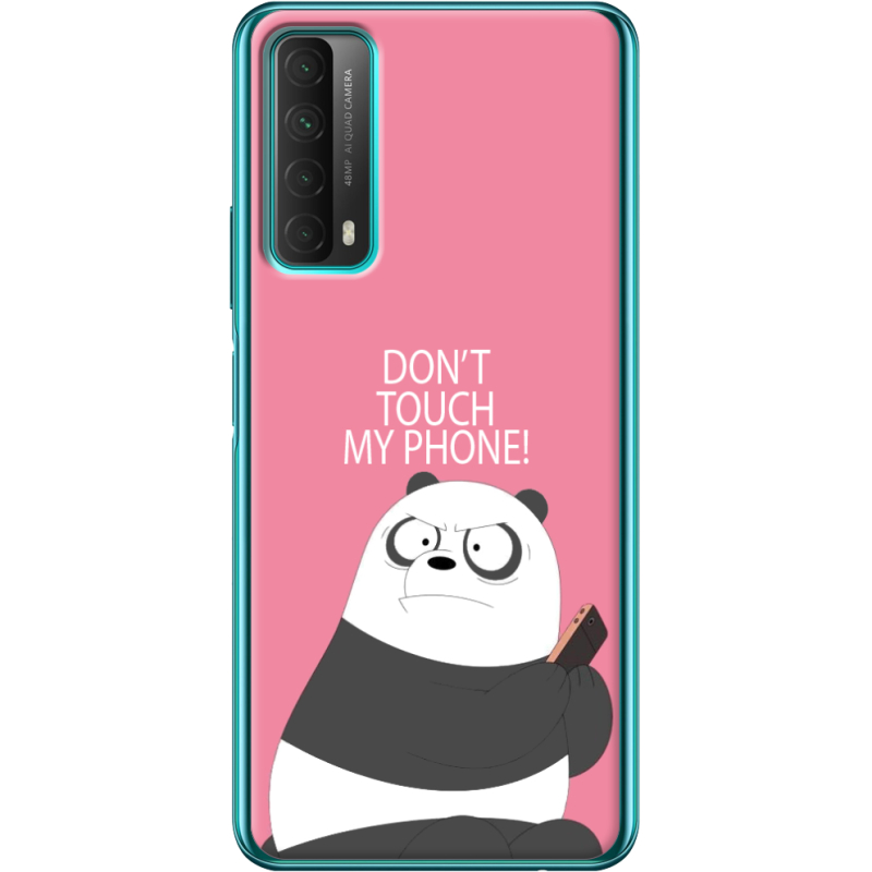 Чехол BoxFace Huawei P Smart 2021 Dont Touch My Phone Panda