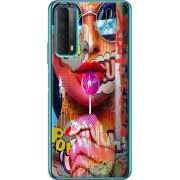 Чехол BoxFace Huawei P Smart 2021 Colorful Girl