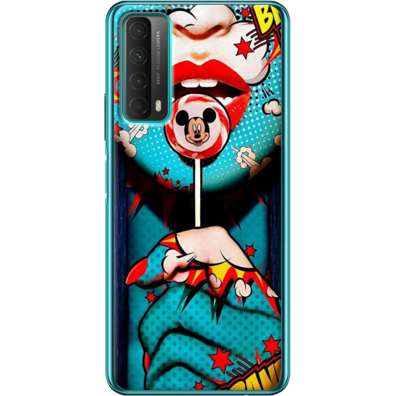 Чехол BoxFace Huawei P Smart 2021 Girl Pop Art