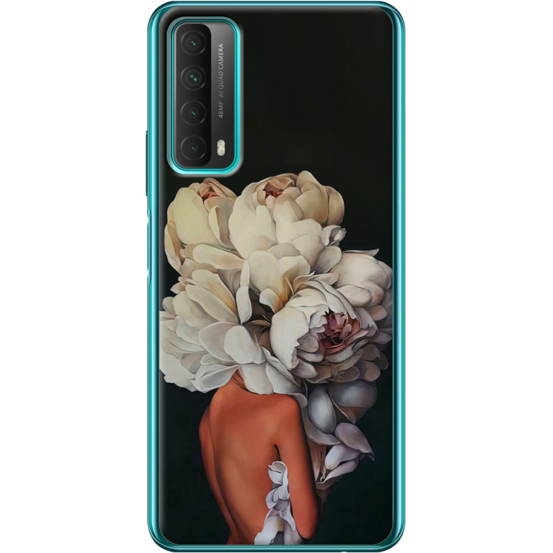 Чехол BoxFace Huawei P Smart 2021 Exquisite White Flowers