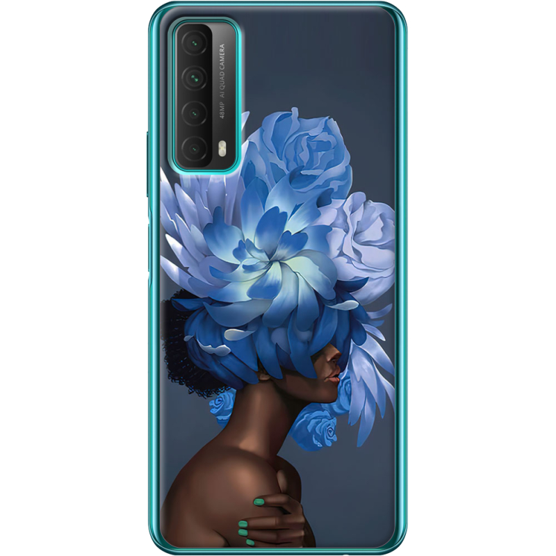 Чехол BoxFace Huawei P Smart 2021 Exquisite Blue Flowers