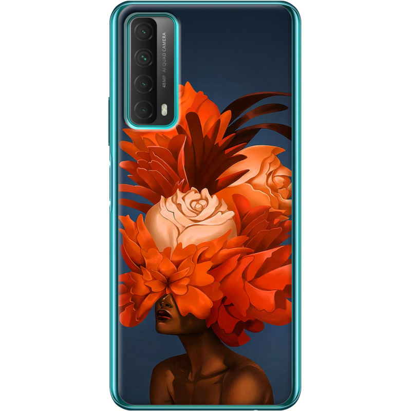 Чехол BoxFace Huawei P Smart 2021 Exquisite Orange Flowers
