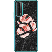 Чехол BoxFace Huawei P Smart 2021 Snake Rose