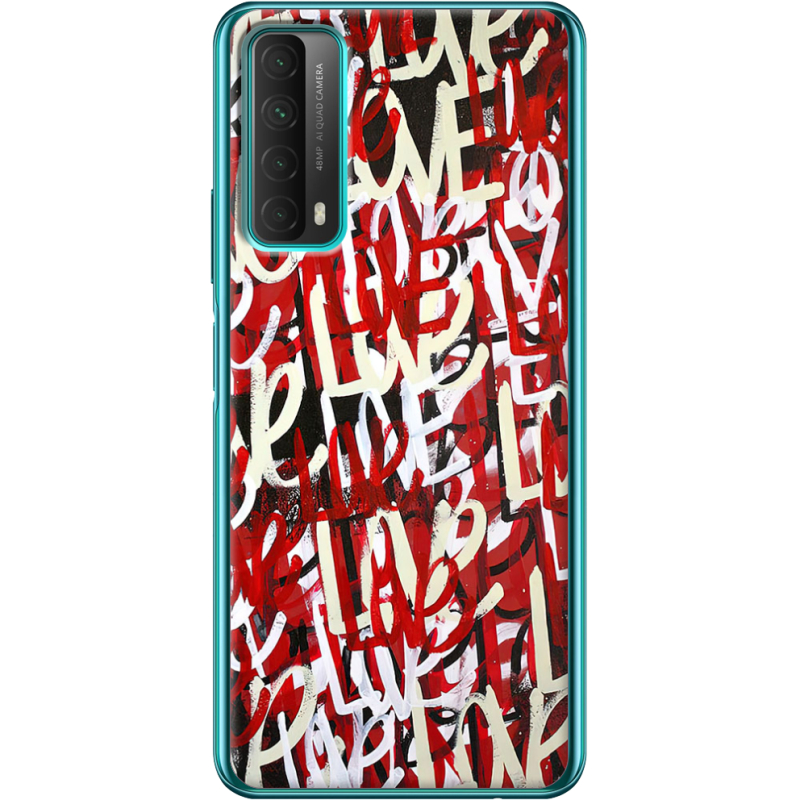 Чехол BoxFace Huawei P Smart 2021 Love Graffiti