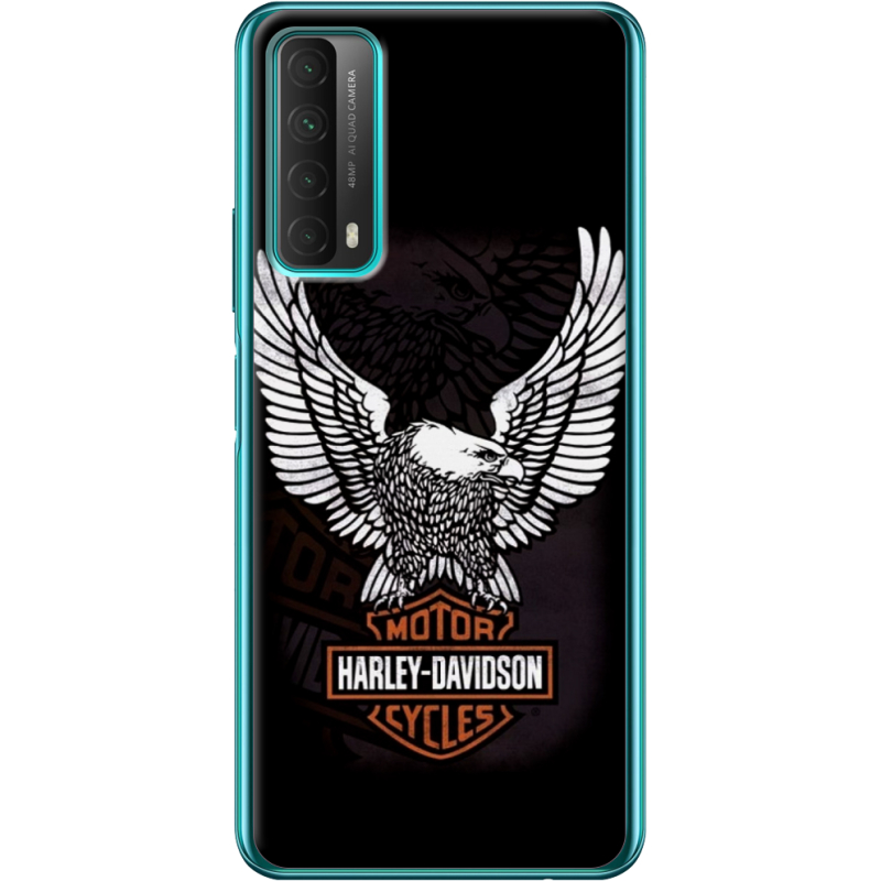 Чехол BoxFace Huawei P Smart 2021 Harley Davidson and eagle