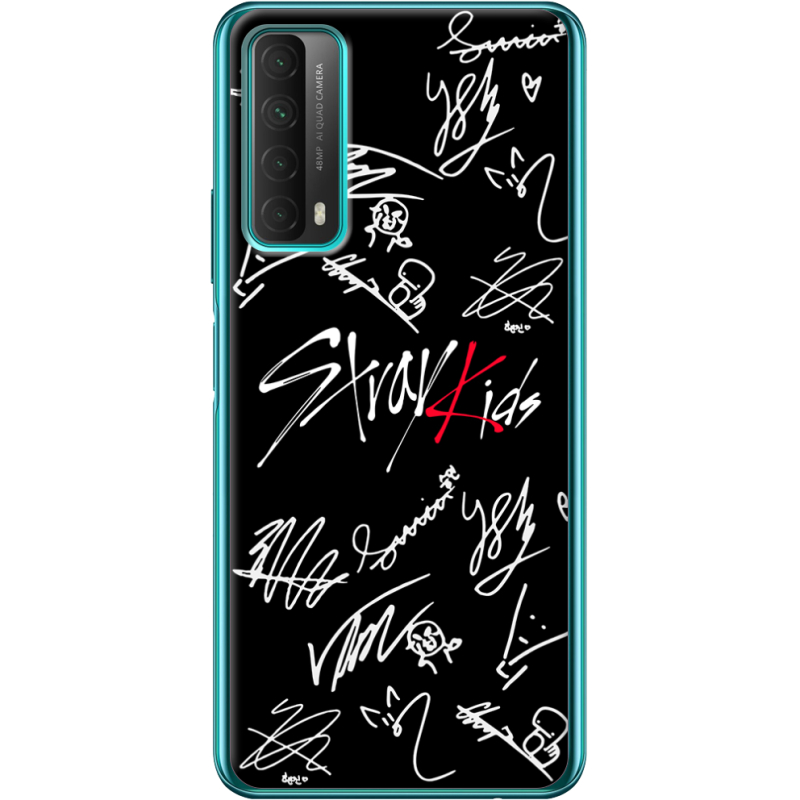 Чехол BoxFace Huawei P Smart 2021 Stray Kids автограф