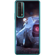 Чехол BoxFace Huawei P Smart 2021 Silver Car