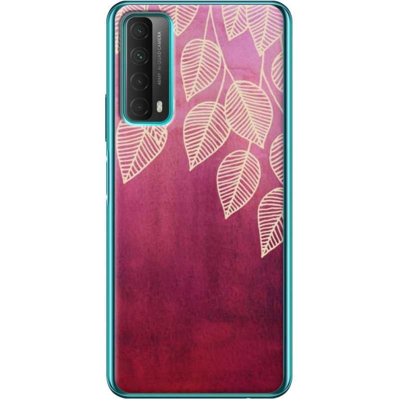 Чехол BoxFace Huawei P Smart 2021 Gold Leaves