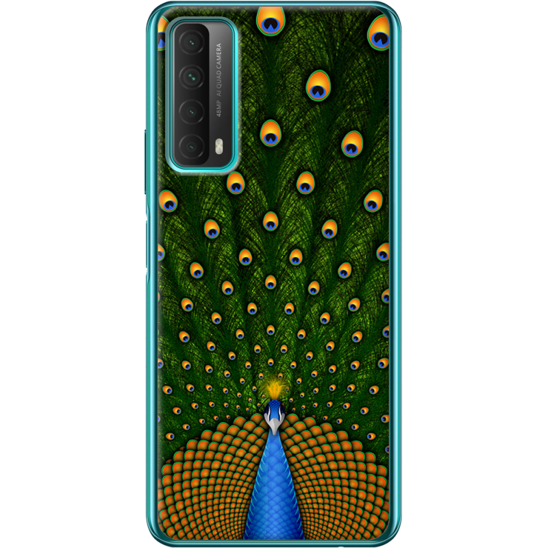 Чехол BoxFace Huawei P Smart 2021 Peacocks Tail