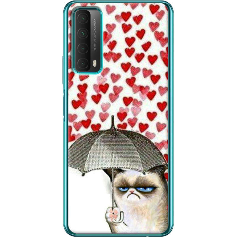 Чехол BoxFace Huawei P Smart 2021 Raining Hearts