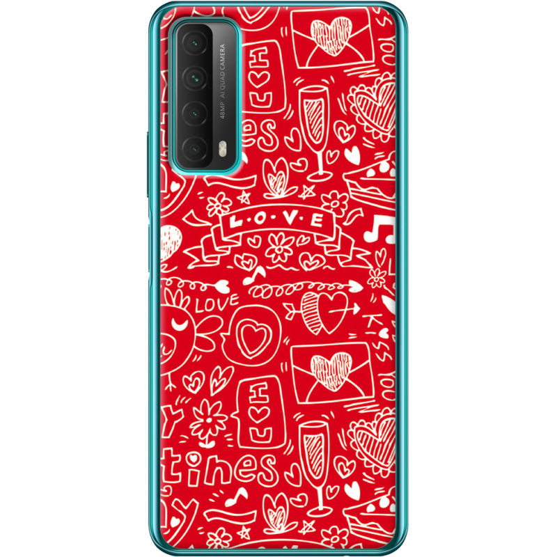 Чехол BoxFace Huawei P Smart 2021 Happy Valentines