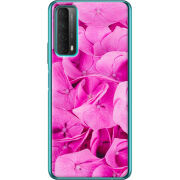 Чехол BoxFace Huawei P Smart 2021 Pink Flowers