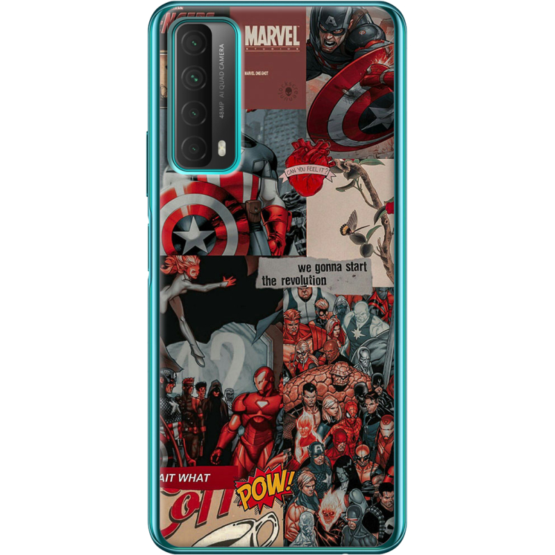 Чехол BoxFace Huawei P Smart 2021 Marvel Avengers