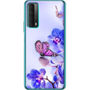Чехол BoxFace Huawei P Smart 2021 Orchids and Butterflies